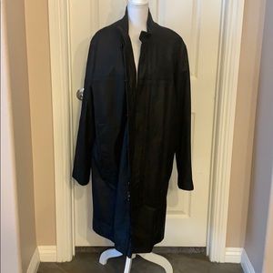 DKNY Ladies Leather Coat